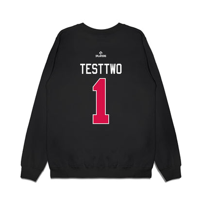 Flying Squirrels - MILB Baseball : Squirrels TestTwo - Premium Crewneck Sweatshirt-1