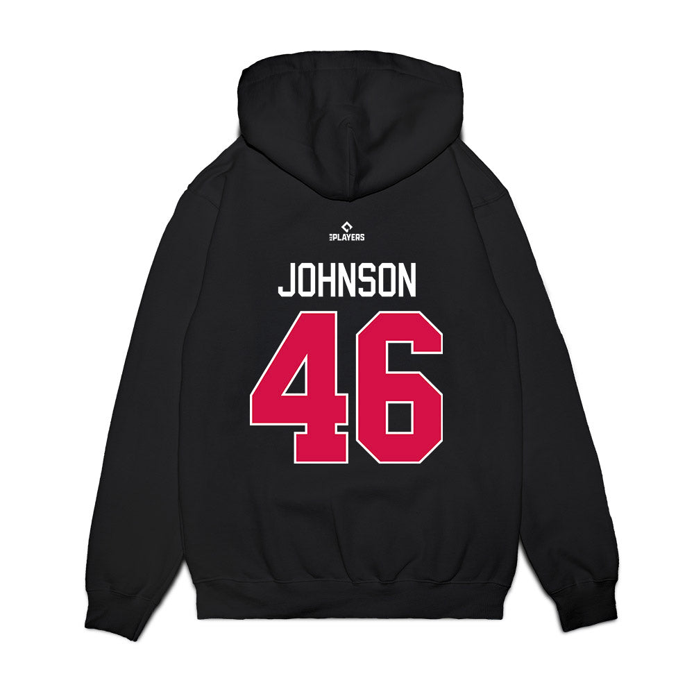 Richmond Flying Squirrels - MILB Baseball : Marques Johnson - Premium Hooded Sweatshirt-1