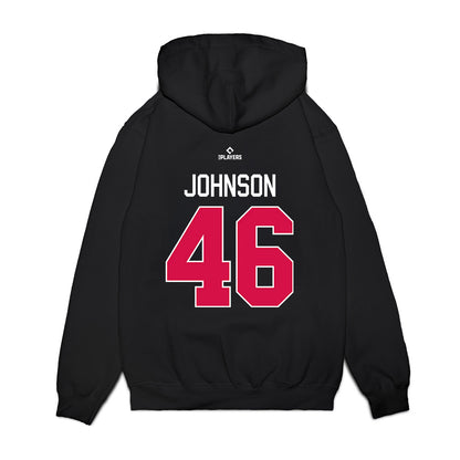 Richmond Flying Squirrels - MILB Baseball : Marques Johnson - Premium Hooded Sweatshirt-1