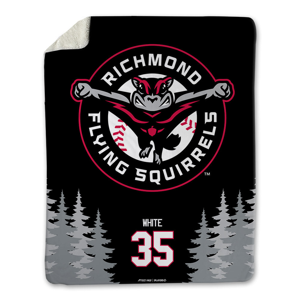 Richmond Flying Squirrels - MILB Baseball : Mitch White - Blanket-0