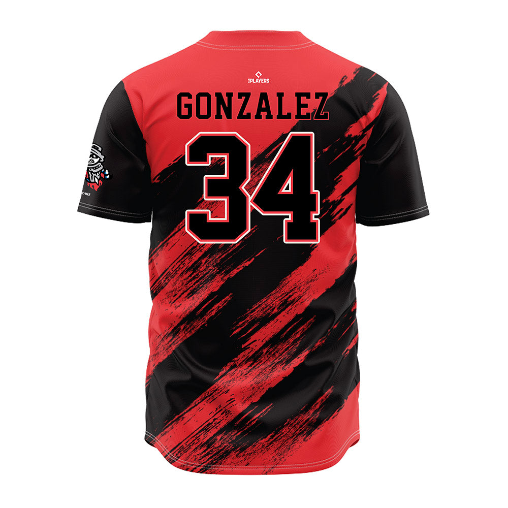 Rocket City Pandas - MILB Baseball : Jose Gonzalez - Jersey-1