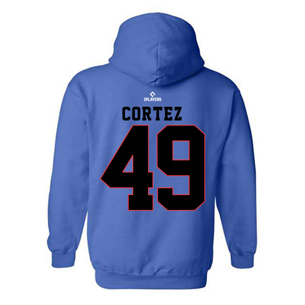 Rocket City Pandas - MILB Baseball : Chris Cortez - Hooded Sweatshirt-1