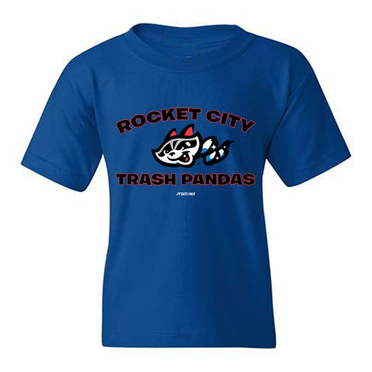 Rocket City Pandas - MILB Baseball : Eybersson Polanco - Youth T-Shirt-0
