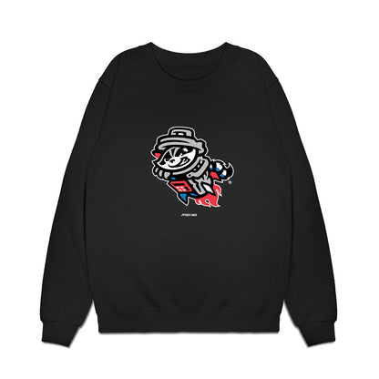 Rocket City Pandas - MILB Baseball : Arjun Nimmala - Premium Crewneck Sweatshirt-0