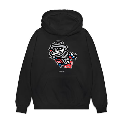Rocket City Pandas - MILB Baseball : Caleb Bartolero - Premium Hooded Sweatshirt-0