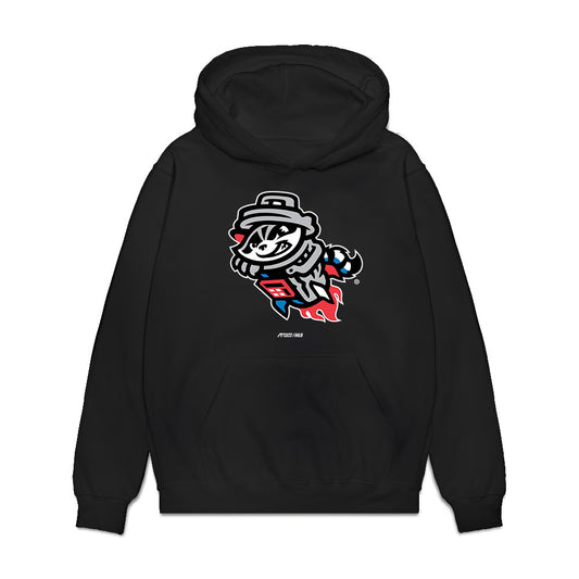 Rocket City Pandas - MILB Baseball : Jose Gonzalez - Premium Hooded Sweatshirt-0