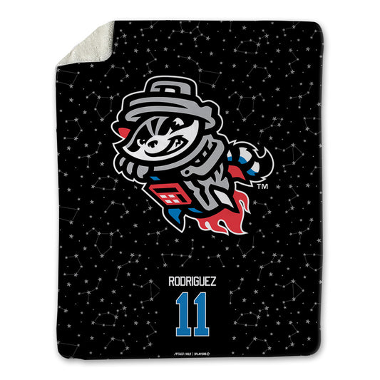 Rocket City Pandas - MILB Baseball : Nick Rodriguez - Blanket-0
