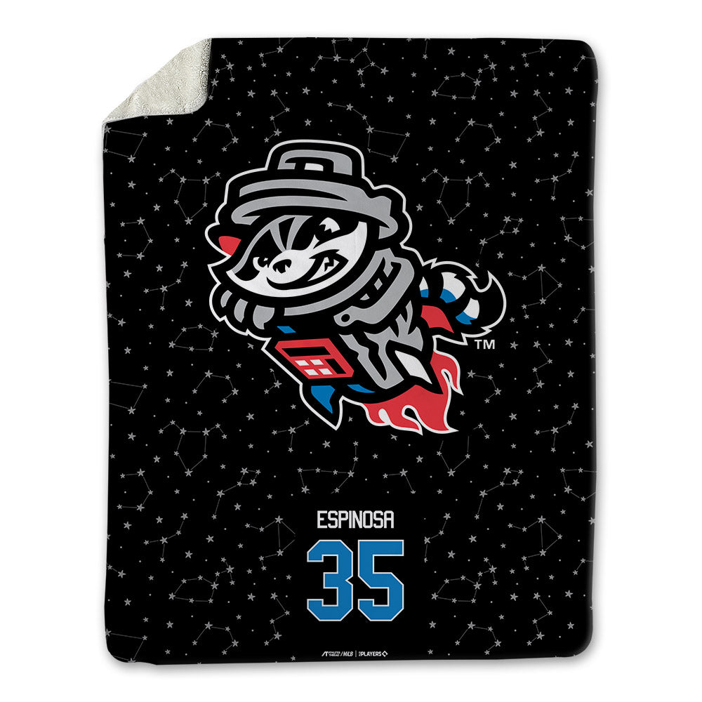 Rocket City Pandas - MILB Baseball : Carlos Espinosa - Blanket-0