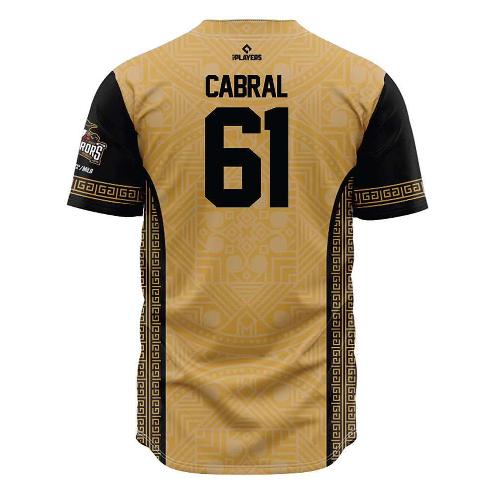 Rome Emperors - MILB Baseball : Aiven Cabral - Jersey-1