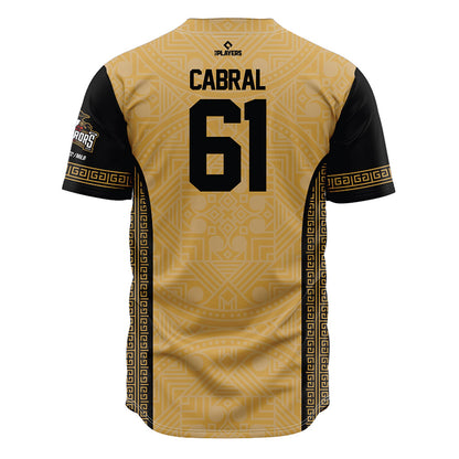 Rome Emperors - MILB Baseball : Aiven Cabral - Jersey-1
