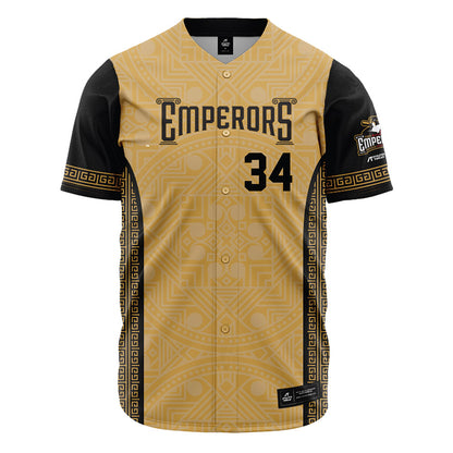 Rome Emperors - MILB Baseball : Colin Burgess - Jersey-0