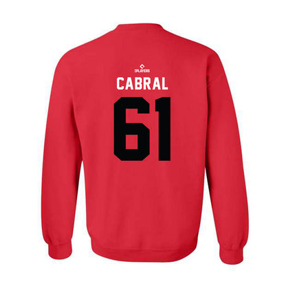 Rome Emperors - MILB Baseball : Aiven Cabral - Crewneck Sweatshirt-1
