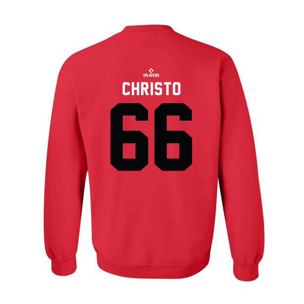 Rome Emperors - MILB Baseball : Drew Christo - Crewneck Sweatshirt-1