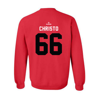 Rome Emperors - MILB Baseball : Drew Christo - Crewneck Sweatshirt-1