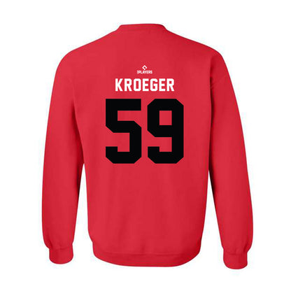 Rome Emperors - MILB Baseball : Jacob Kroeger - Crewneck Sweatshirt-1