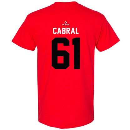 Rome Emperors - MILB Baseball : Aiven Cabral - T-Shirt-1