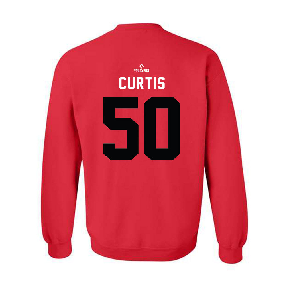 Rome Emperors - MILB Baseball : Mathieu Curtis - Crewneck Sweatshirt-1