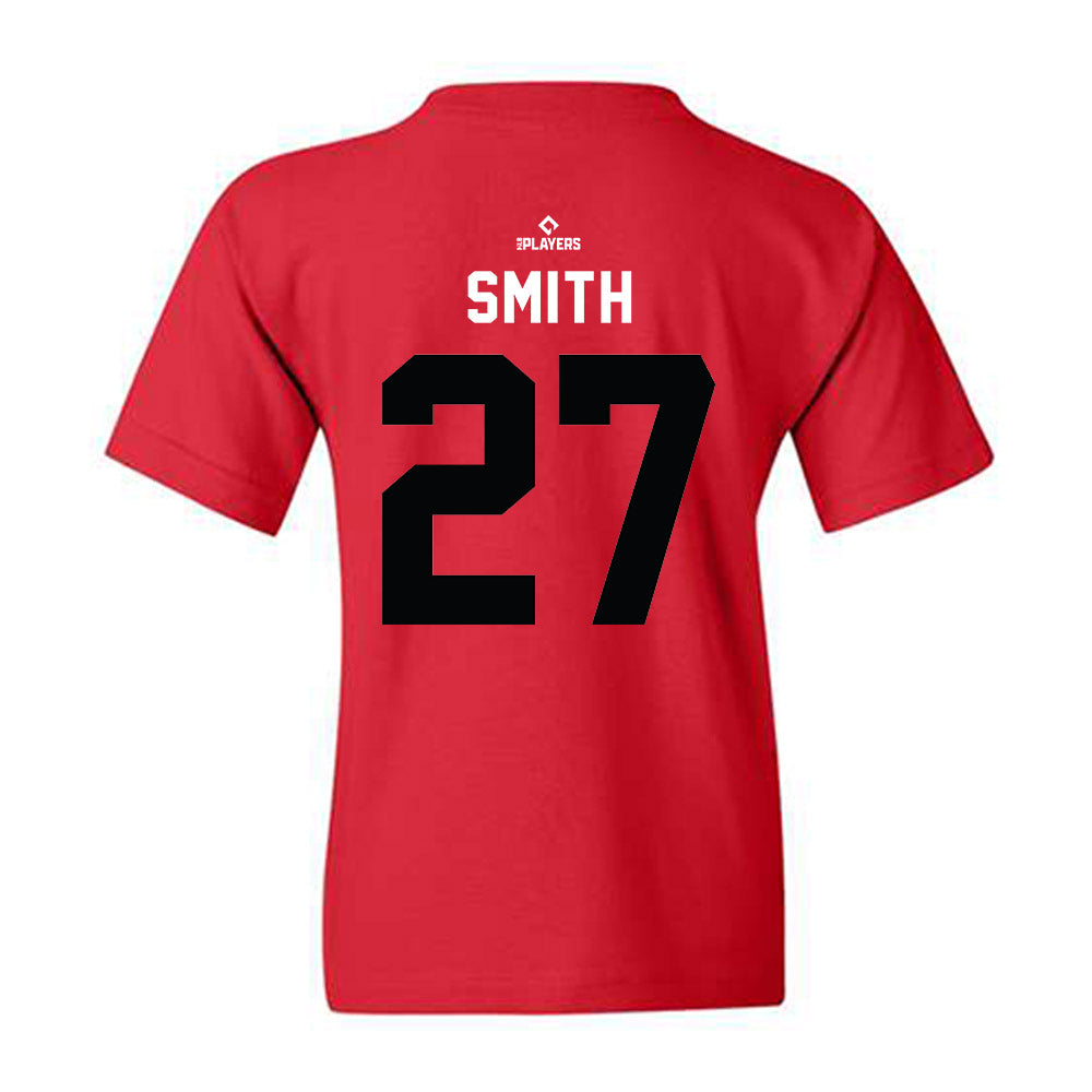 Rome Emperors - MILB Baseball : Tanner Smith - Youth T-Shirt-1