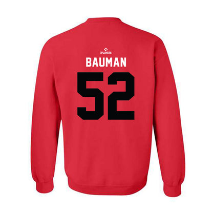 Rome Emperors - MILB Baseball : Tanner Bauman - Crewneck Sweatshirt-1
