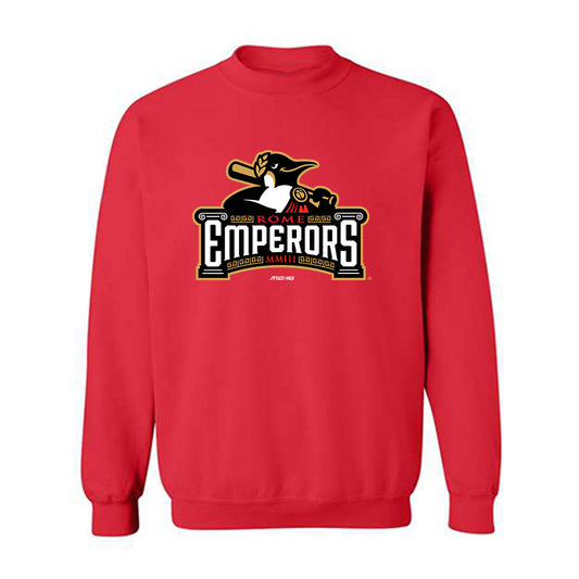 Rome Emperors - MILB Baseball : Cory Wall - Crewneck Sweatshirt-0
