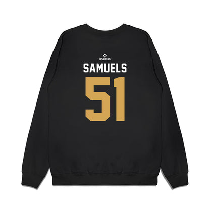 Rome Emperors - MILB Baseball : Logan Samuels - Premium Crewneck Sweatshirt-1