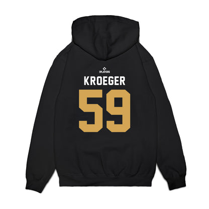 Rome Emperors - MILB Baseball : Jacob Kroeger - Premium Hooded Sweatshirt-1