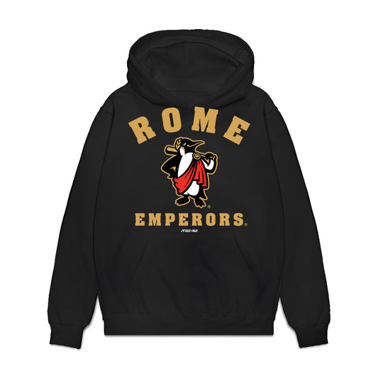 Rome Emperors - MILB Baseball : Briggs McKenzie - Premium Hooded Sweatshirt-0