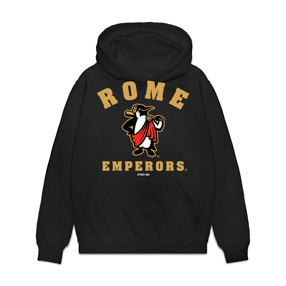 Rome Emperors - MILB Baseball : Elison Joseph - Premium Hooded Sweatshirt-0
