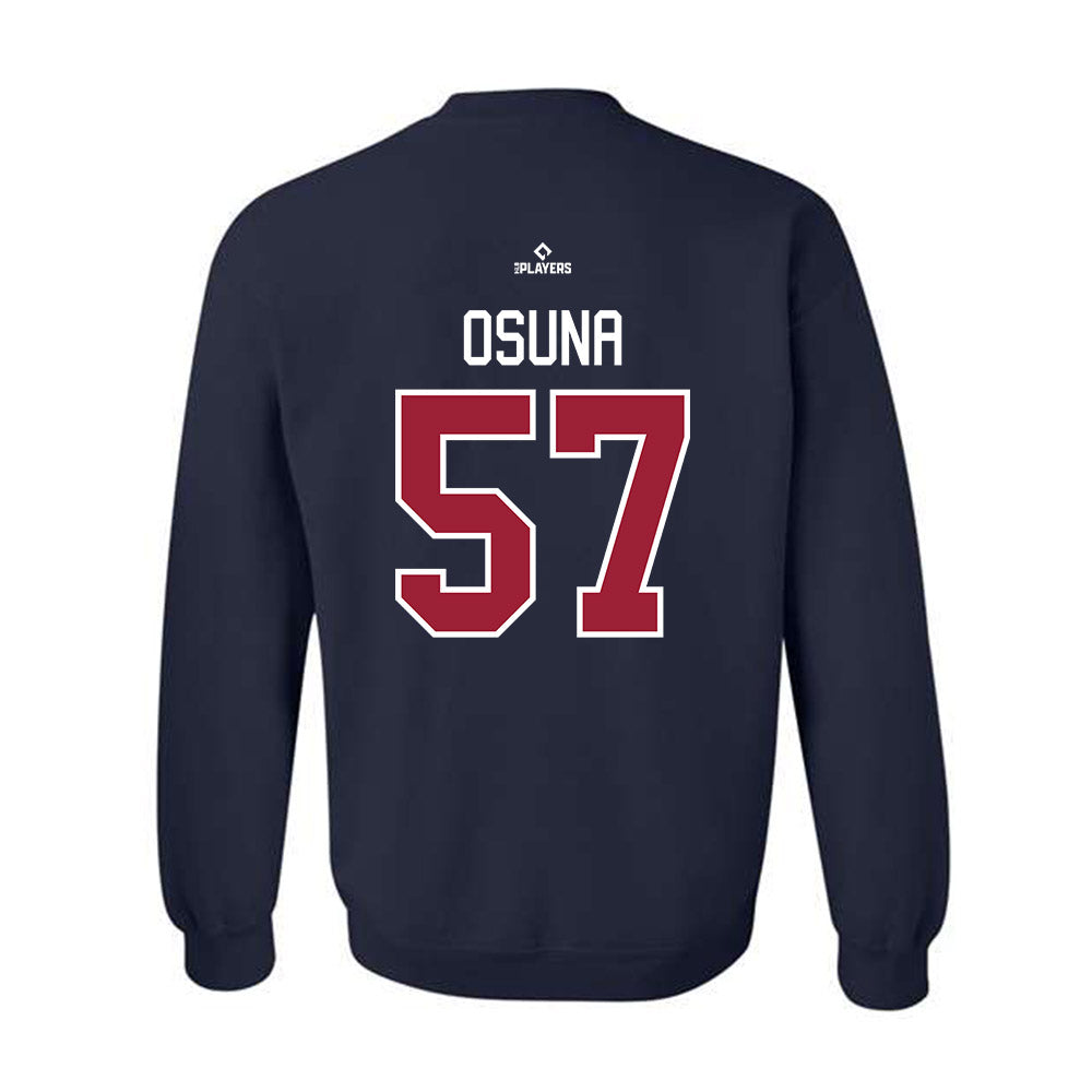 Round Rock Express - MILB Baseball : Alejandro Osuna - Crewneck Sweatshirt-1