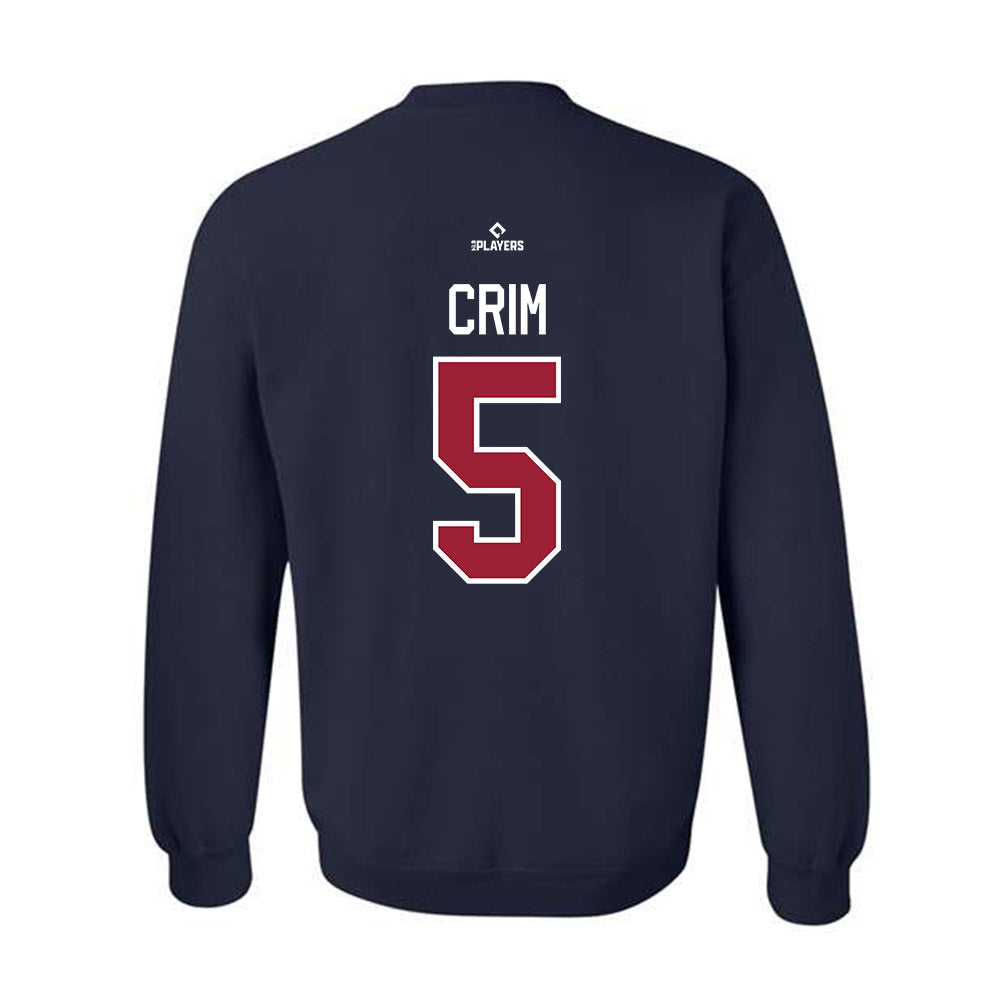Round Rock Express - MILB Baseball : Blaine Crim - Crewneck Sweatshirt-1
