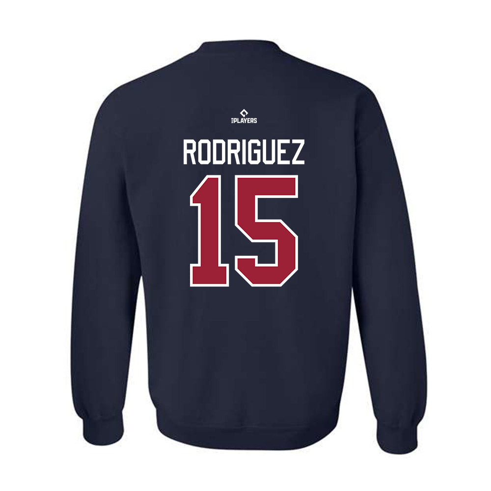 Round Rock Express - MILB Baseball : Keyber Rodriguez - Crewneck Sweatshirt-1