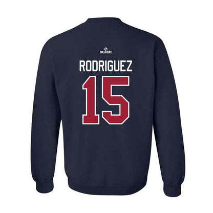 Round Rock Express - MILB Baseball : Keyber Rodriguez - Crewneck Sweatshirt-1