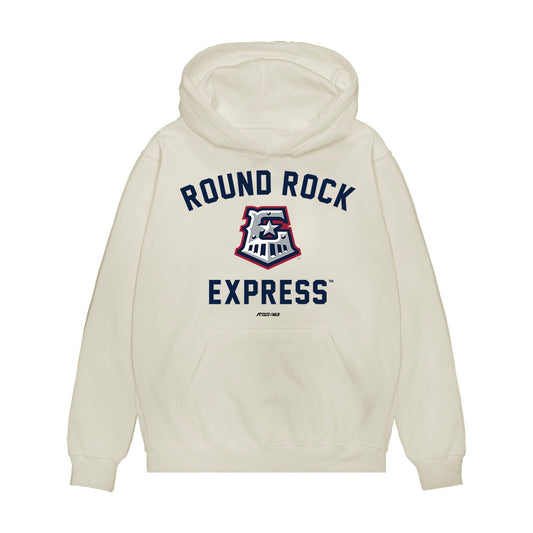 Round Rock Express - MILB Baseball : John Taylor - Premium Hooded Sweatshirt-0