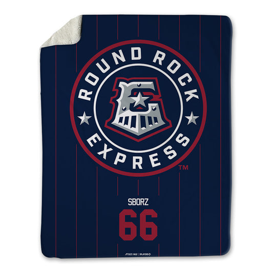 Round Rock Express - MILB Baseball : Josh Sborz - Blanket-0