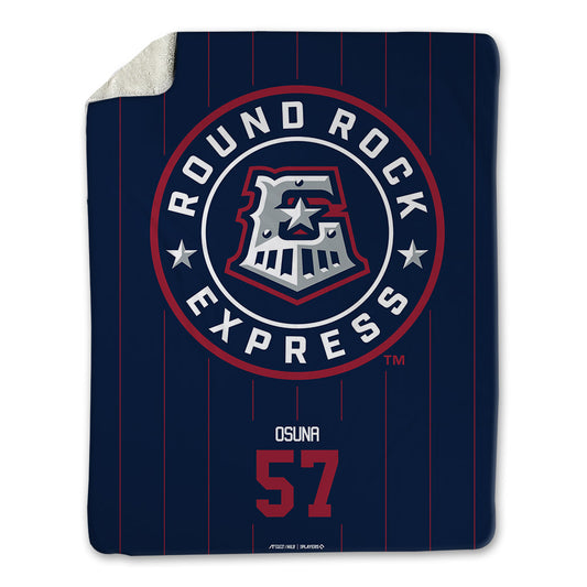Round Rock Express - MILB Baseball : Alejandro Osuna - Blanket-0