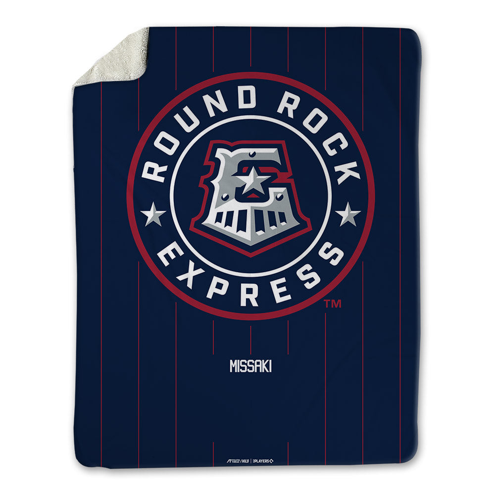 Round Rock Express - MILB Baseball : Daniel Missaki - Blanket-0