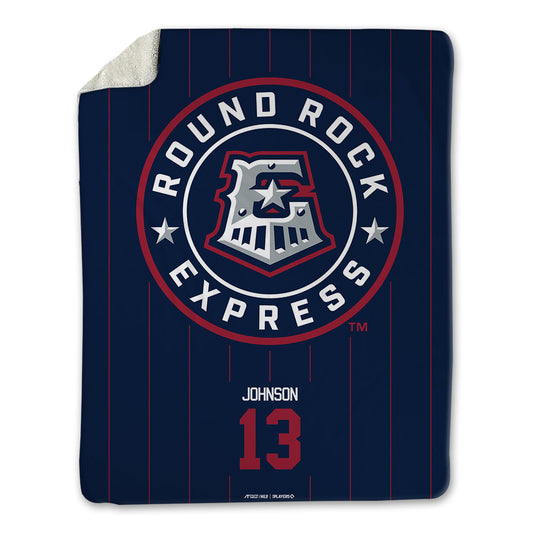 Round Rock Express - MILB Baseball : Cooper Johnson - Blanket-0