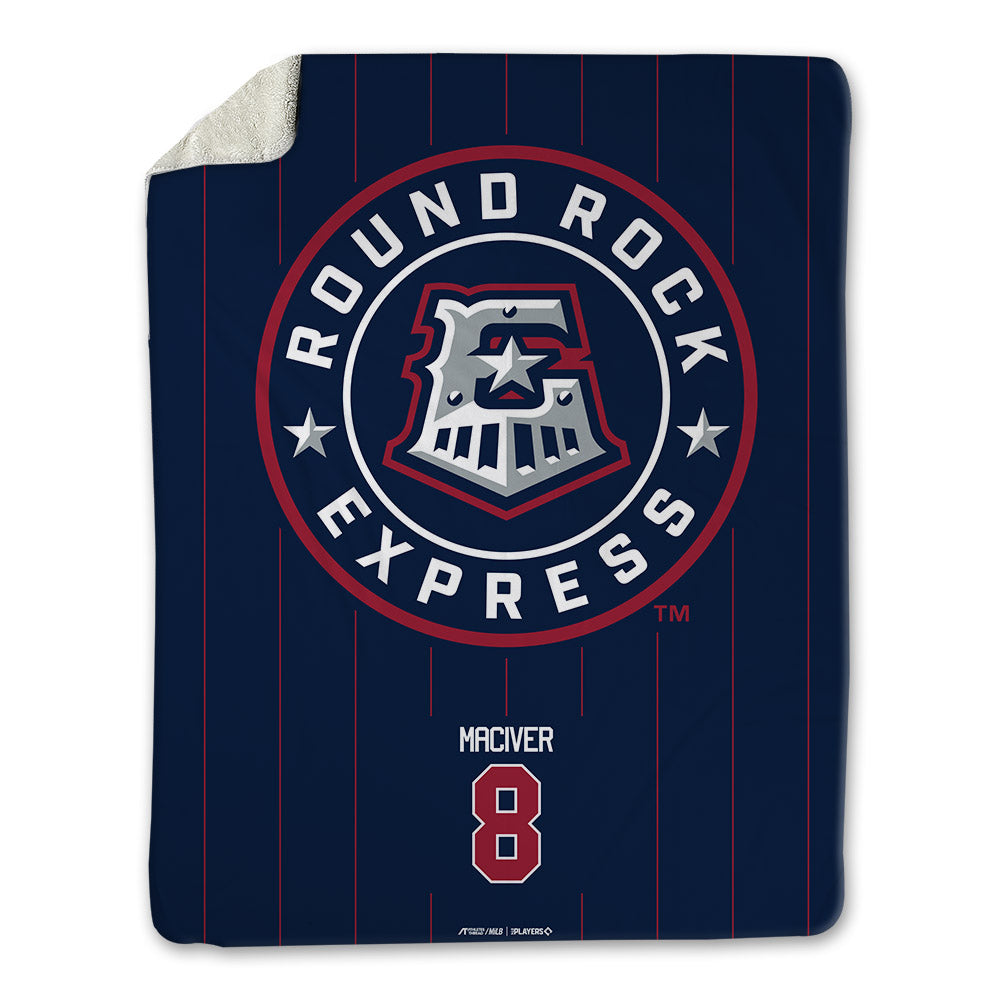 Round Rock Express - MILB Baseball : Willie MacIver - Blanket-0