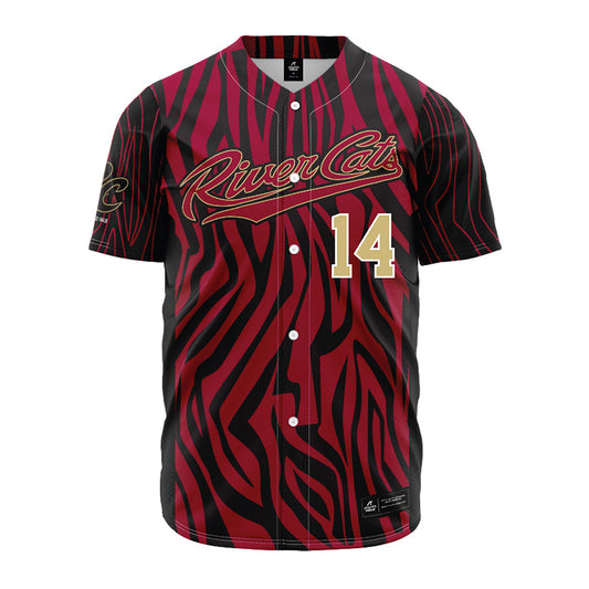 Sac River Cats - MILB Baseball : Zach Morgan - Jersey-0
