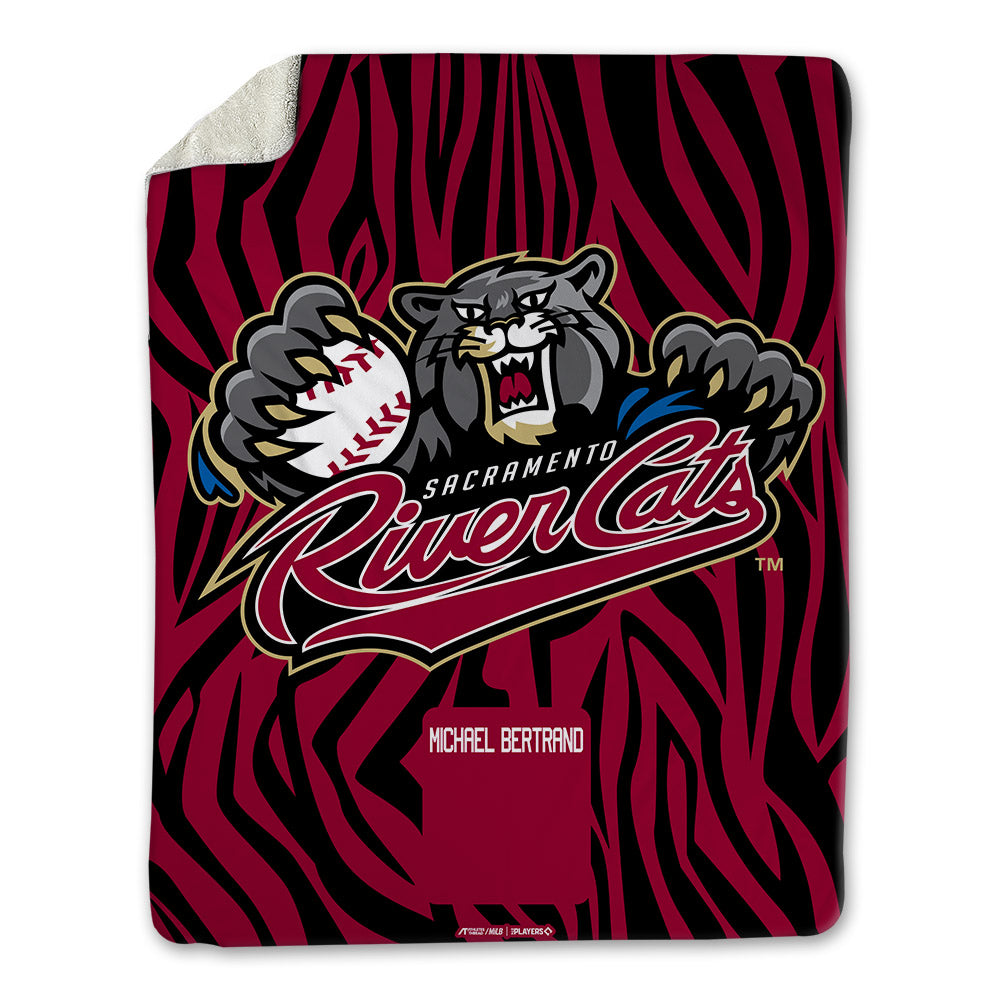 Sac River Cats - MILB Baseball : John Michael Bertrand - Blanket-0