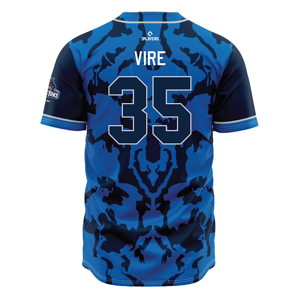 Salem RidgeYaks - MILB Baseball : Caden Vire - Jersey-1