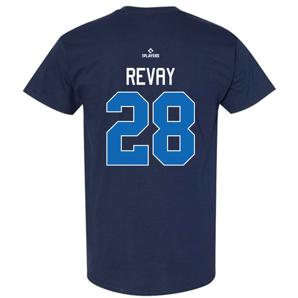 Salem RidgeYaks - MILB Baseball : Carson Revay - T-Shirt-1