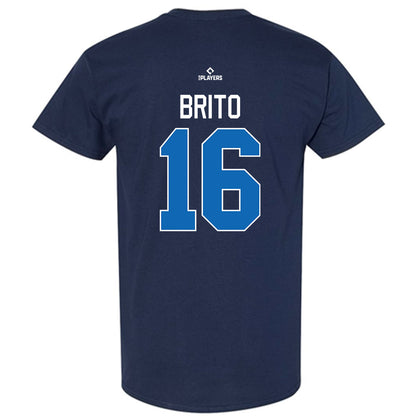 Salem RidgeYaks - MILB Baseball : Josue Brito - T-Shirt-1