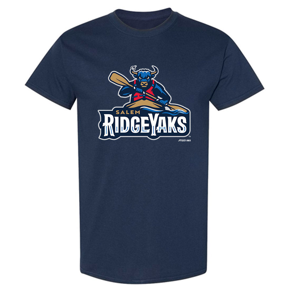 Salem RidgeYaks - MILB Baseball : Carson Revay - T-Shirt-0