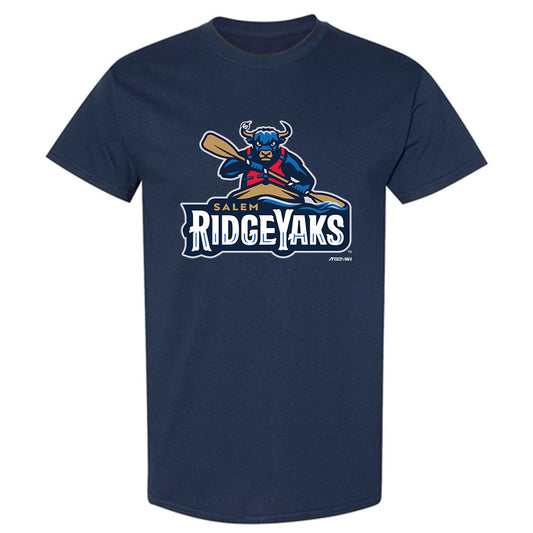 Salem RidgeYaks - MILB Baseball : Harry Blum - T-Shirt-0