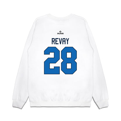 Salem RidgeYaks - MILB Baseball : Carson Revay - Premium Crewneck Sweatshirt-1