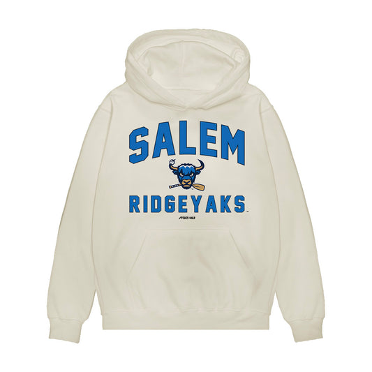 Salem RidgeYaks - MILB Baseball : Nicholas Judice - Premium Hooded Sweatshirt-0