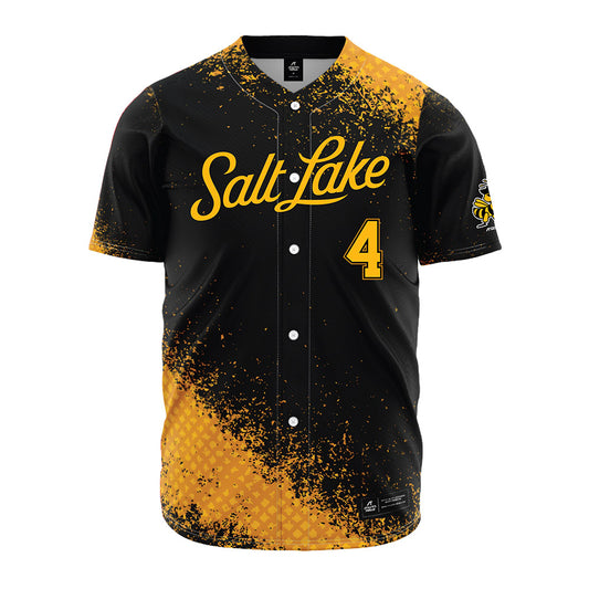 Salt Lake Bees - MILB Baseball : Pablo Reyes - Jersey-0