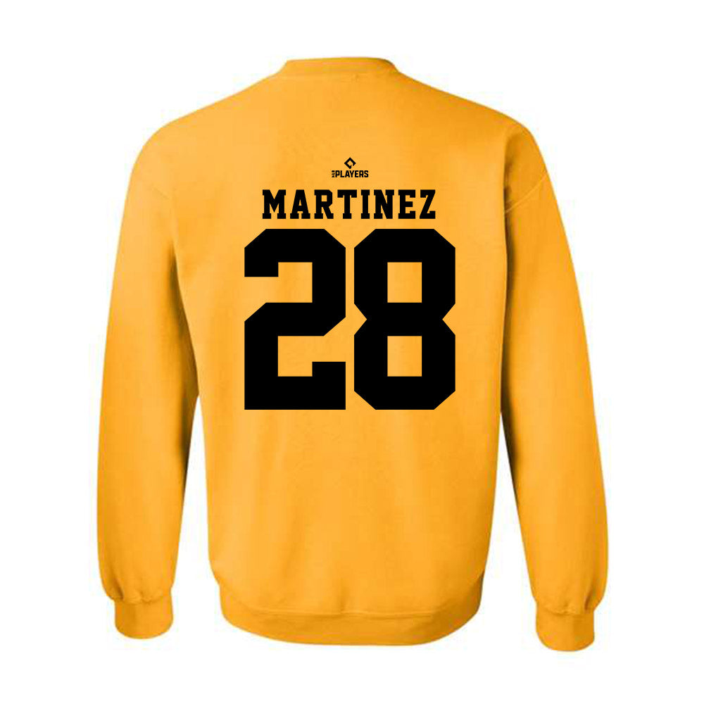 Salt Lake Bees - MILB Baseball : Omar Martinez - Crewneck Sweatshirt-1