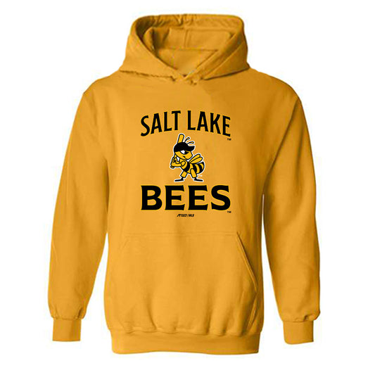 Salt Lake Bees - MILB Baseball : Nolan Schanuel - Hooded Sweatshirt-0